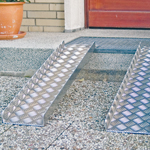 Anwendung der Auffahrrampen mit Aluminiumprofil